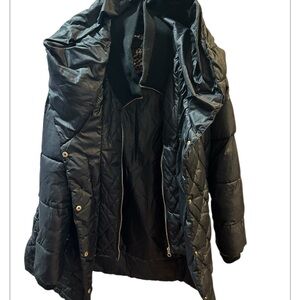 Jessica Simpson Women's Black Quilted Jacket